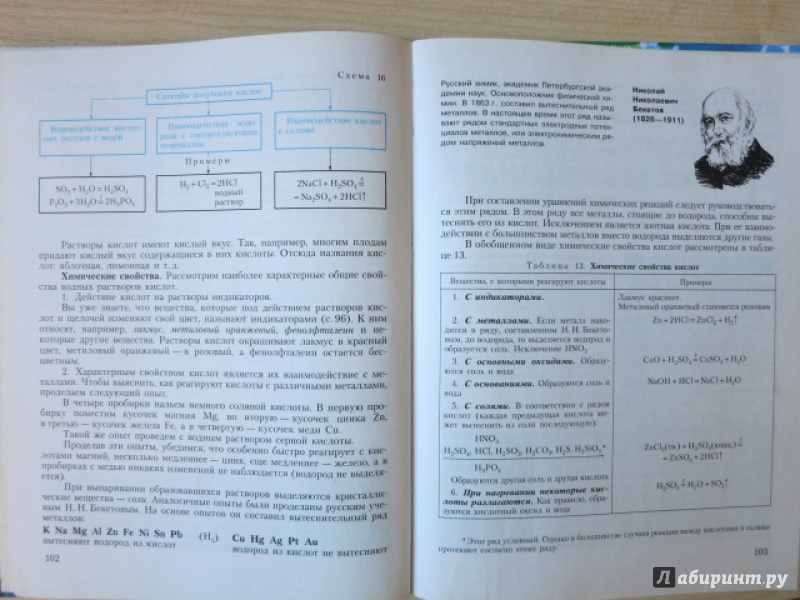 Иллюстрация 10 из 24 для Химия. Неорганическая химия. 8 класс (+DVD). ФГОС - Рудзитис, Фельдман | Лабиринт - книги. Источник: Юта