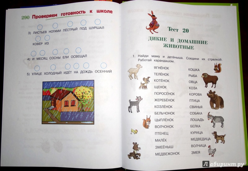 Иллюстрация 74 из 123 для Годовой курс подготовки к школе. Для детей 6-7 лет - Липская, Мальцева, Пятак, Сорокина | Лабиринт - книги. Источник: nata_romina