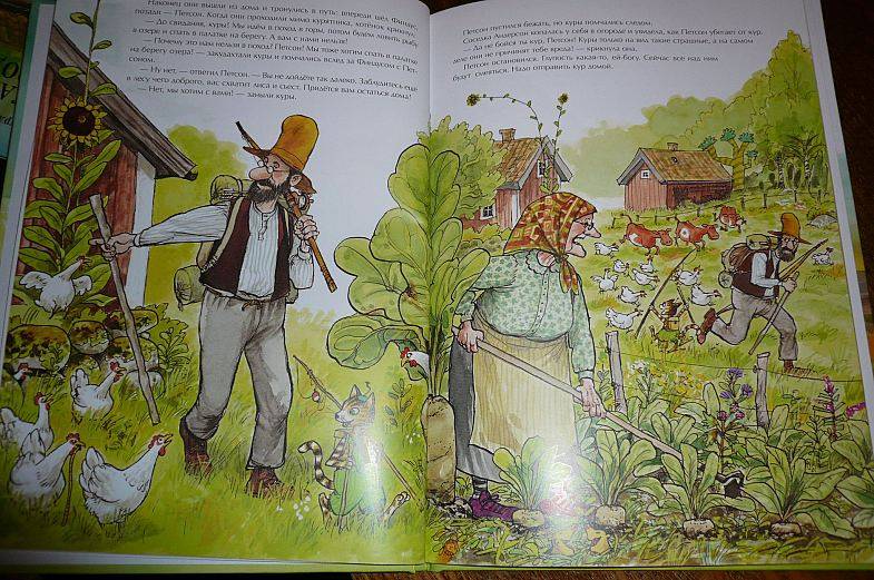 Иллюстрация 44 из 46 для Петсон идет в поход - Свен Нурдквист | Лабиринт - книги. Источник: Дорофеева  Ольга