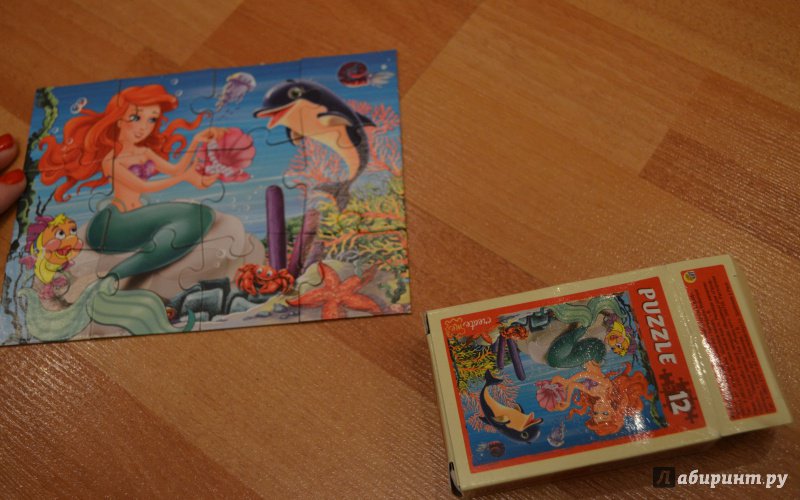 Иллюстрация 9 из 11 для Puzzle-12 "Сказки для принцесс", в ассортименте (П12-1264) | Лабиринт - игрушки. Источник: Лабиринт