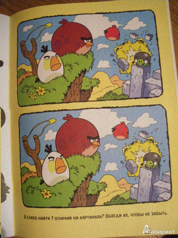 Иллюстрация 11 из 11 для Angry Birds. Улётные задания | Лабиринт - книги. Источник: МilaNi1