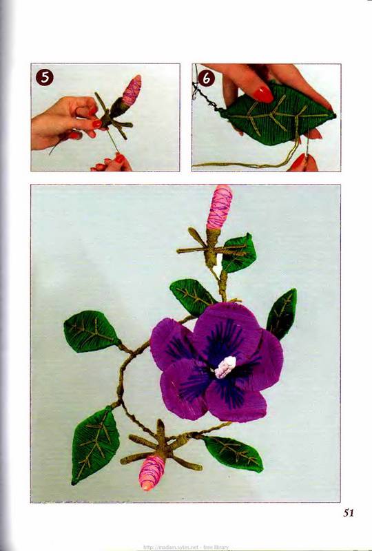 Иллюстрация 26 из 30 для Объемные цветы из шерстяных ниток. Новая техника - Жанна Шквыря | Лабиринт - книги. Источник: Ялина