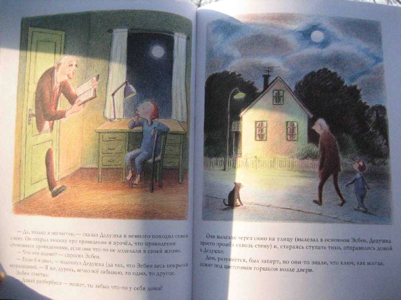 Иллюстрация 3 из 9 для Как дедушка стал привидением - Окесон, Эриксон | Лабиринт - книги. Источник: Трухина Ирина