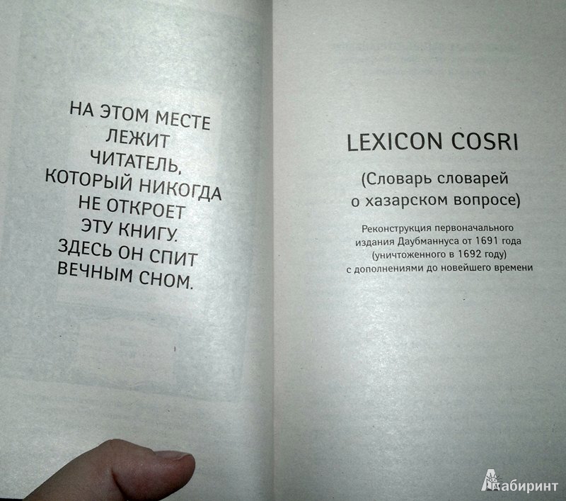 Иллюстрация 4 из 12 для Хазарский словарь. Роман-лексикон в 100000 слов. Женская версия - Милорад Павич | Лабиринт - книги. Источник: Леонид Сергеев