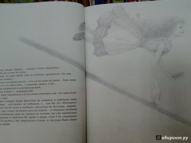 Иллюстрация 18 из 83 для Алиса в Зазеркалье - Льюис Кэрролл | Лабиринт - книги. Источник: Olga