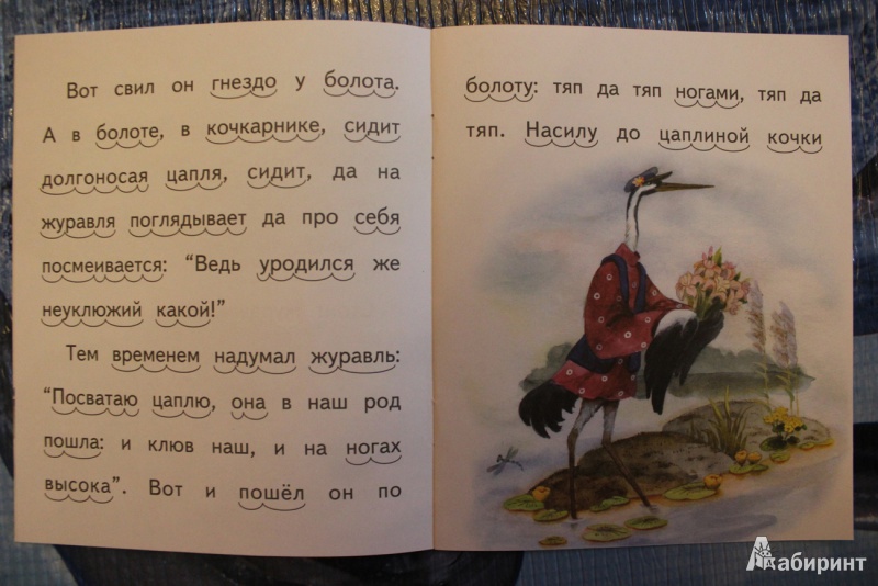 Иллюстрация 5 из 8 для Журавль и цапля - Владимир Даль | Лабиринт - книги. Источник: Глушко  Александр