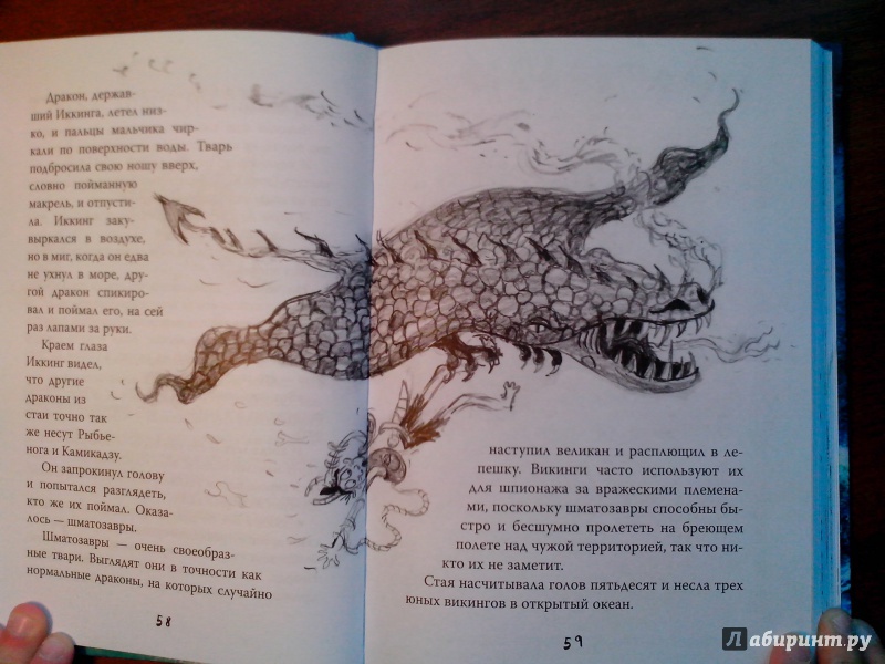Иллюстрация 18 из 34 для Как приручить дракона. Книга 7. Как разозлить дракона - Крессида Коуэлл | Лабиринт - книги. Источник: Аболяева  Ирина