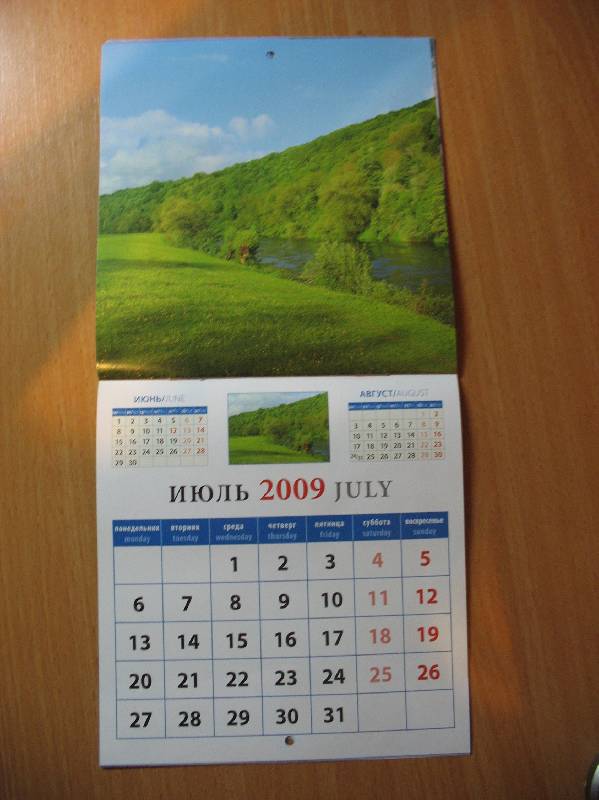 Иллюстрация 8 из 14 для Календарь 2009 Родной пейзаж (30812) | Лабиринт - сувениры. Источник: scarlett
