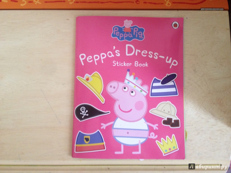 Иллюстрация 8 из 21 для Peppa Dress-Up. Sticker Book | Лабиринт - книги. Источник: Daria Rudnik