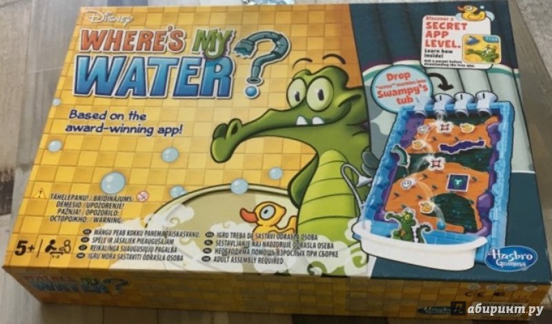 Иллюстрация 2 из 5 для Игра "Крокодильчик Свомпи. Где моя вода?" (А2237Н) | Лабиринт - игрушки. Источник: Космос