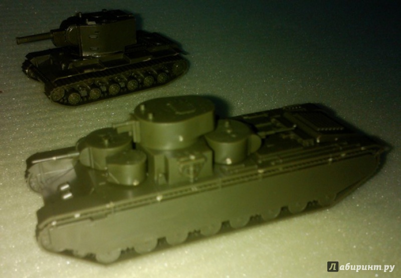 Иллюстрация 2 из 15 для Советский тяжелый танк Т-35 (6203) | Лабиринт - игрушки. Источник: Бельмас  Александр Анатольевич
