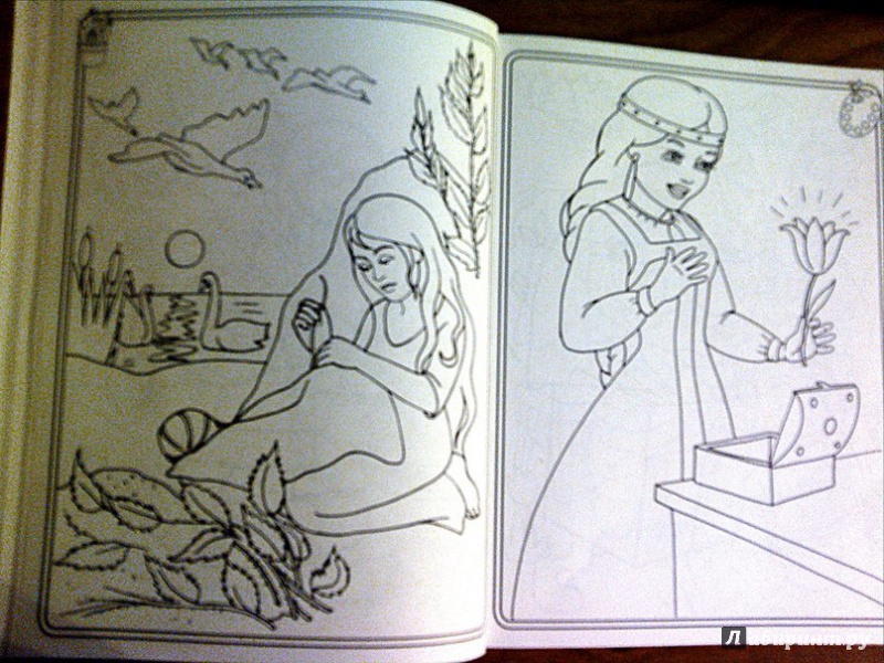 Иллюстрация 8 из 15 для Большая книга раскрасок. Сказки | Лабиринт - книги. Источник: Ира Похвалит