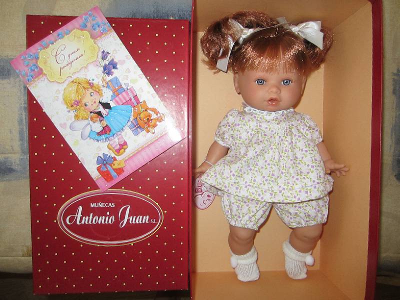 Иллюстрация 2 из 2 для Кукла "Маргарита", платье в цветочек, плачет, 33 см (1010F) | Лабиринт - игрушки. Источник: Кухтарова  Снежана