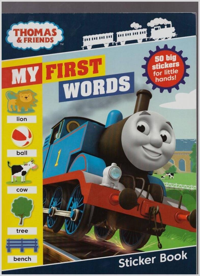 Иллюстрация 2 из 8 для Thomas & Friends. My First Words Sticker Book - Jacqui Butler | Лабиринт - книги. Источник: LanaEr