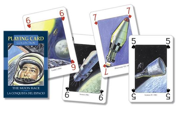 Иллюстрация 2 из 7 для Игральные карты "Полет на Луну" | Лабиринт - книги. Источник: Ольга