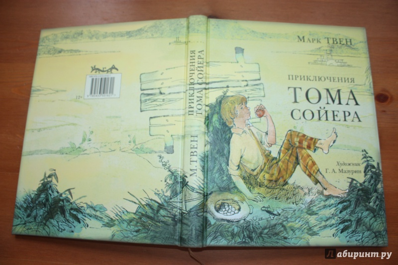 Иллюстрация 6 из 15 для Приключения Тома Сойера - Марк Твен | Лабиринт - книги. Источник: Bradbury