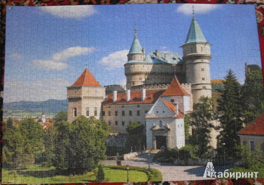 Иллюстрация 2 из 2 для Замок, Словакия, 1000 деталей (C-102150) | Лабиринт - игрушки. Источник: Klementinka