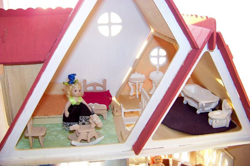 Иллюстрация 50 из 50 для Модель сборная деревянная Готический дом | Лабиринт - игрушки. Источник: beliy veresk