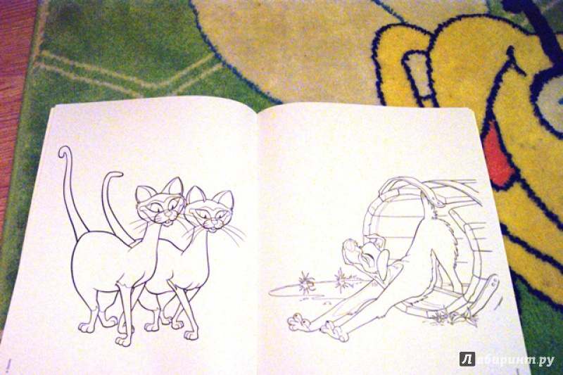 Иллюстрация 18 из 33 для Волшебная раскраска. Леди и бродяга (№14023) | Лабиринт - книги. Источник: Марина