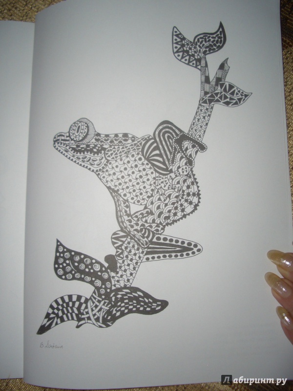 Иллюстрация 8 из 33 для Дзен-Дудлинг. Подсознательное рисование для релаксации и снятия стресса | Лабиринт - книги. Источник: BlackStar
