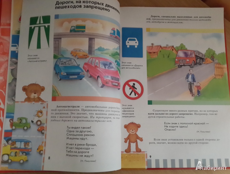 Иллюстрация 2 из 45 для Правила дорожного движения для детей | Лабиринт - книги. Источник: Рудак  Ольга