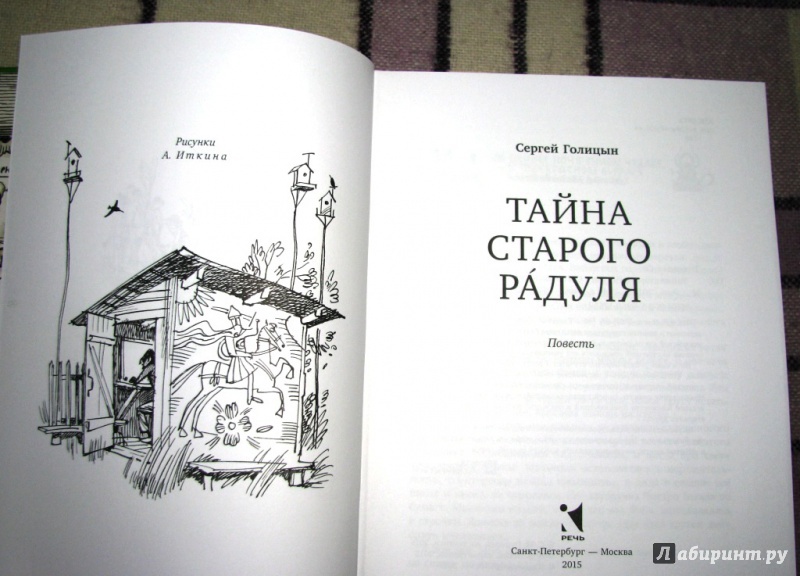 Иллюстрация 8 из 27 для Тайна старого Радуля - Сергей Голицын | Лабиринт - книги. Источник: Бог в помощь