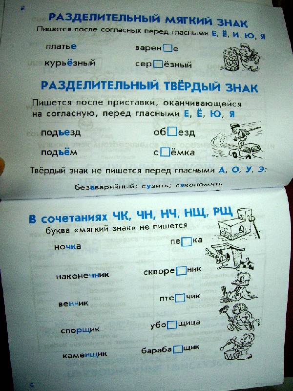 Иллюстрация 12 из 36 для Правила по русскому языку для начальных классов | Лабиринт - книги. Источник: Татиана