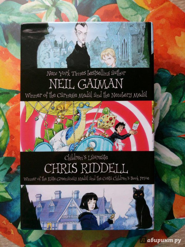 Иллюстрация 47 из 55 для Neil Gaiman & Chris Riddell 3-book Box Set - Neil Gaiman | Лабиринт - книги. Источник: fi