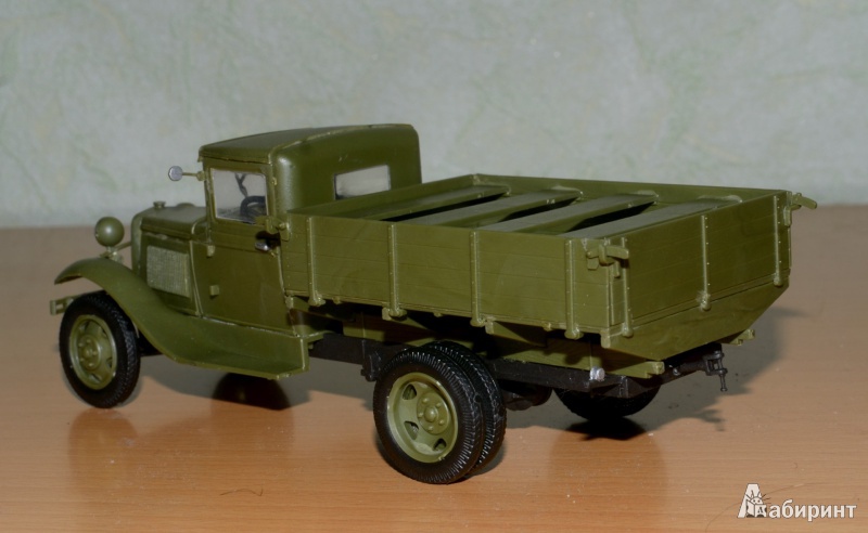 Иллюстрация 5 из 6 для Армейский грузовик "Полуторка" ГАЗ-АА (3602) | Лабиринт - игрушки. Источник: Lustralis