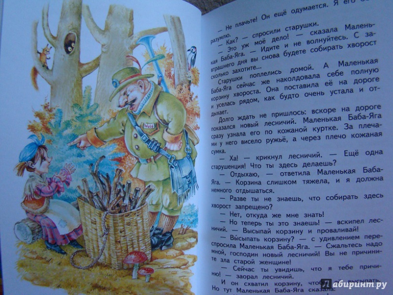 Иллюстрация 24 из 38 для Маленькая Баба-Яга - Отфрид Пройслер | Лабиринт - книги. Источник: Черкасова  Виктория