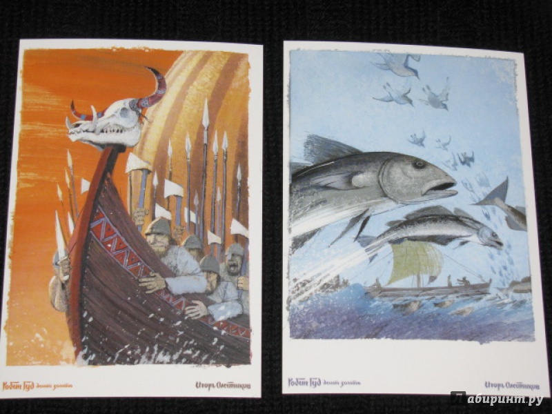 Иллюстрация 11 из 18 для Набор открыток Иллюстрации к балладам о Робин Гуде | Лабиринт - сувениры. Источник: Nemertona