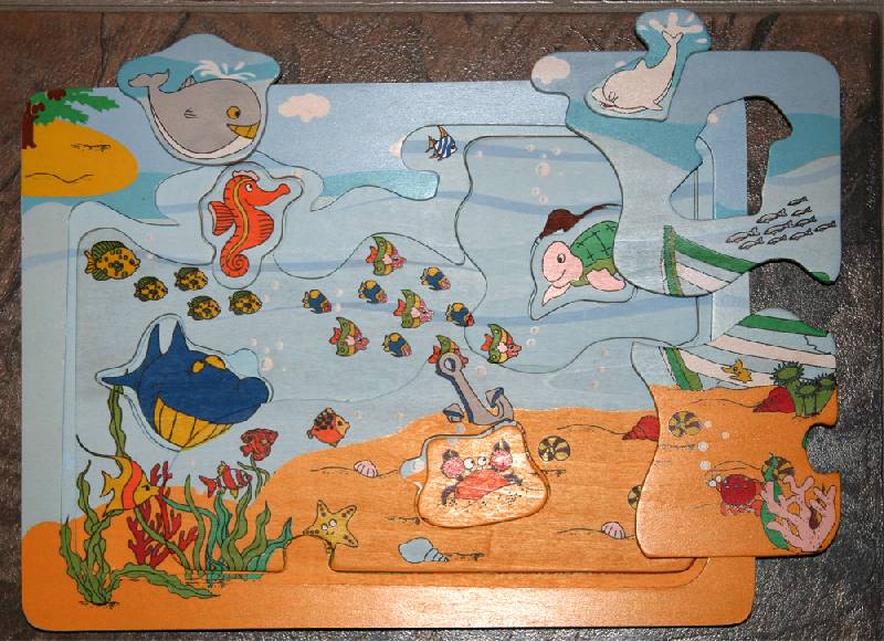Иллюстрация 4 из 5 для Игра Что внутри? Подводный мир (89407) | Лабиринт - игрушки. Источник: NNN