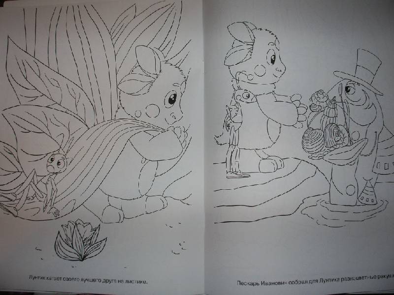 Иллюстрация 7 из 7 для Волшебная раскраска "Лунтик и его друзья" (№ 10144) | Лабиринт - книги. Источник: Tiger.