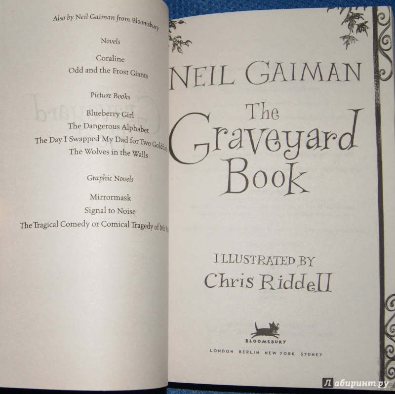 Иллюстрация 26 из 48 для The Graveyard Book - Neil Gaiman | Лабиринт - книги. Источник: Tatiana Sheehan