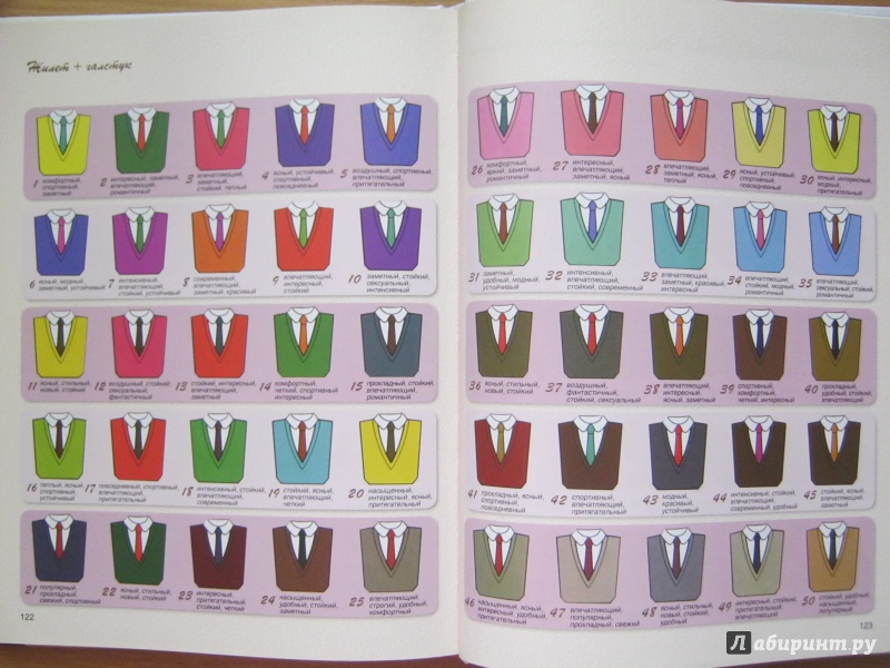 Иллюстрация 11 из 26 для Правила сочетания цветов в одежде - Эльвира Пчелкина | Лабиринт - книги. Источник: Mischal