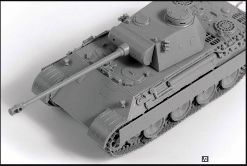 Иллюстрация 3 из 15 для Сборная модель "Немецкий средний танк Т-V "Пантера" Ausf. D" (5010) | Лабиринт - игрушки. Источник: Kassavetes