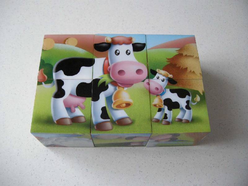 Иллюстрация 8 из 9 для Магнитные кубики-пазлы "Домашние животные" (6 кубиков, 6 пазлов) (13731) | Лабиринт - игрушки. Источник: i.oxana