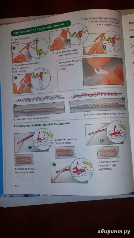 Иллюстрация 8 из 38 для Азбука вязания крючком для начинающих | Лабиринт - книги. Источник: Lechman@list.ru