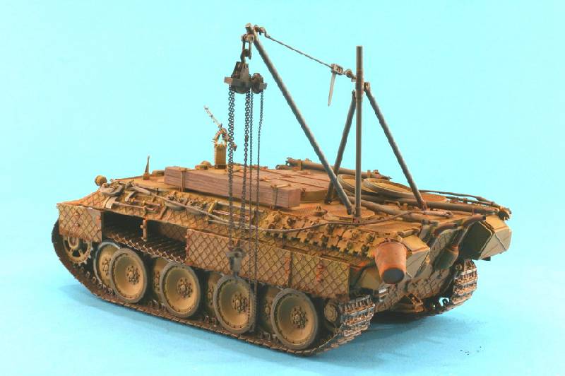 Иллюстрация 3 из 8 для Bergepanther with German Tank Crew (35342) | Лабиринт - игрушки. Источник: tat_skr