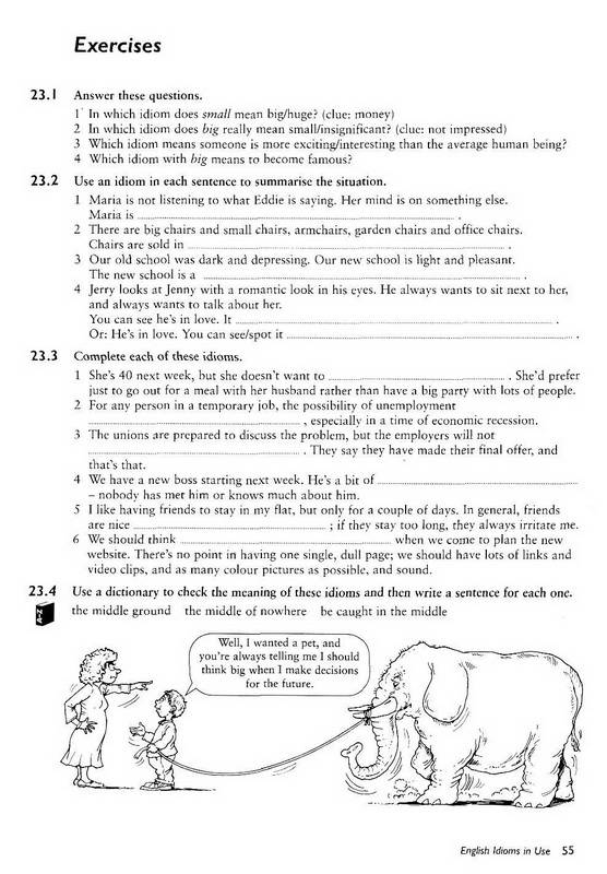 Иллюстрация 9 из 36 для English Idioms in Use - McCarthy, O`Dell | Лабиринт - книги. Источник: Ялина