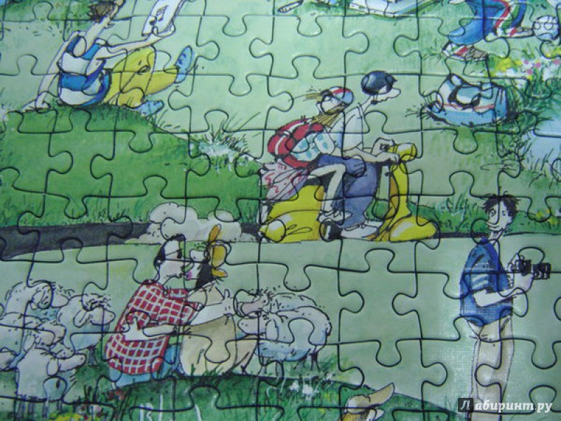 Иллюстрация 17 из 24 для Puzzle-2000 "4 сезона" Blachon (29340) | Лабиринт - игрушки. Источник: Ольга