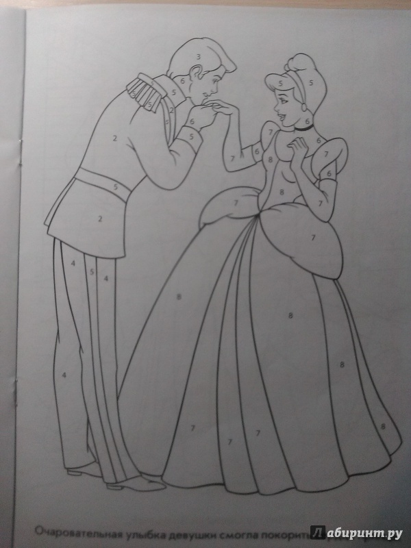 Иллюстрация 12 из 30 для Принцессы. Раскрась по номерам (№1617) | Лабиринт - книги. Источник: Потапова Анна