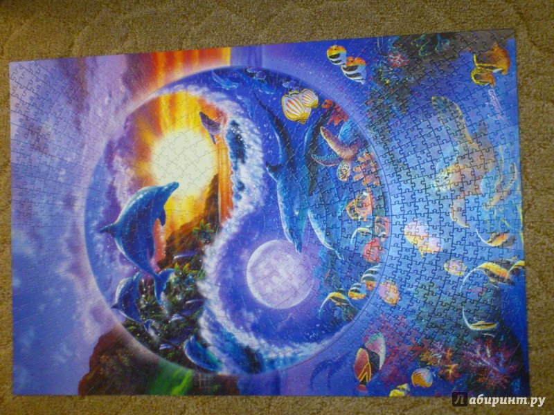 Иллюстрация 33 из 33 для Puzzle-1149 "Подводный мир" (Пазл в пазле) (83509) | Лабиринт - игрушки. Источник: Кольцов  Сергей Андреевич