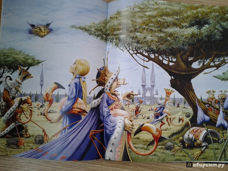 Иллюстрация 40 из 42 для Алиса в Стране чудес - Льюис Кэрролл | Лабиринт - книги. Источник: Olga