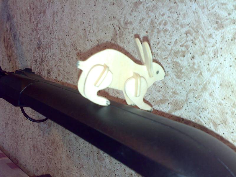 Иллюстрация 8 из 10 для Сборная деревянная модель Кролик | Лабиринт - игрушки. Источник: Юлия7