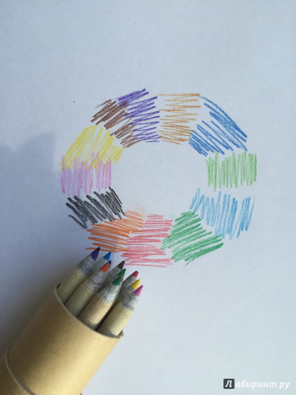 Иллюстрация 3 из 3 для Набор цветных карандашей в пенале (12 цветов) (070203) | Лабиринт - канцтовы. Источник: Абра-кадабра
