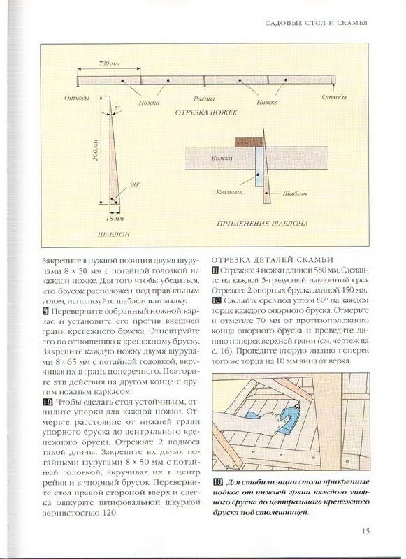 Иллюстрация 15 из 17 для Благоустройство вашего сада: Садовая мебель, пергола, барбекю. Практическое руководство - Боулер, Гарднер | Лабиринт - книги. Источник: Бойкова  Светланка