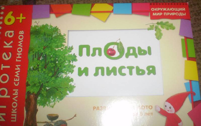 Иллюстрация 3 из 6 для Развивающее лото "Плоды и листья" для детей от 6 лет - Дарья Денисова | Лабиринт - игрушки. Источник: LenaLejneva
