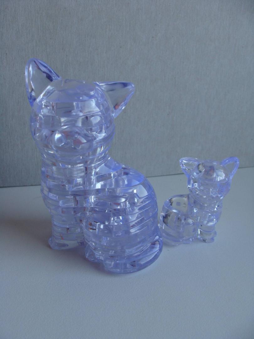 Иллюстрация 14 из 23 для 3D головоломка "Кошка серебристая" (90126) | Лабиринт - игрушки. Источник: ЛиС-а