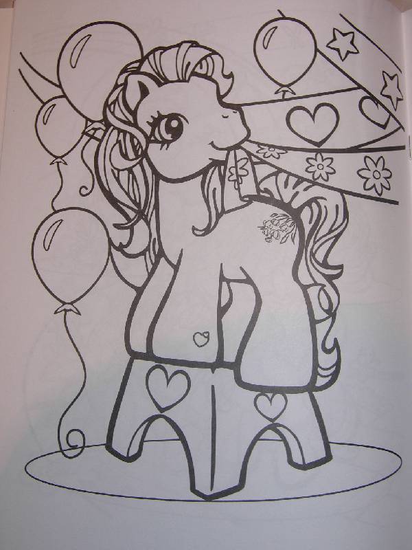 Иллюстрация 8 из 9 для Волшебная раскраска "Мой маленький пони" (№ 10151) | Лабиринт - книги. Источник: Iwolga